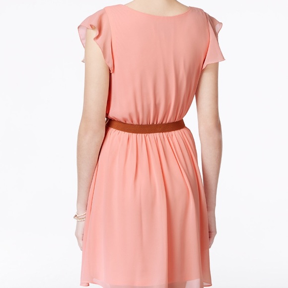 Bcx ruffled belted dress - Picture 3 of 3